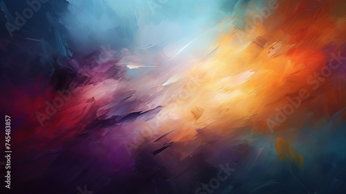 abstract colorful painting background 