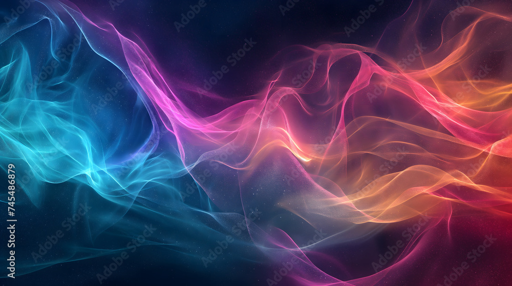 Cosmic Dance of Vibrant Energy Waves