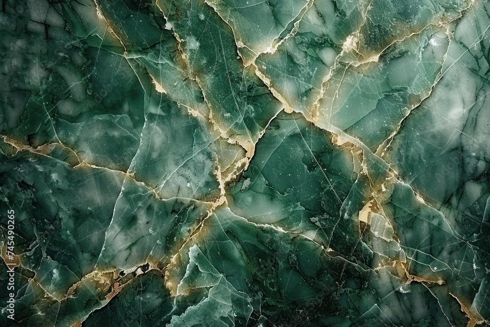 Green marble with white veins green white natural texture of marble abstract green white gold and black marbel hi gloss texture of marble stone for digital wall tiles design. - obrazy, fototapety, plakaty 