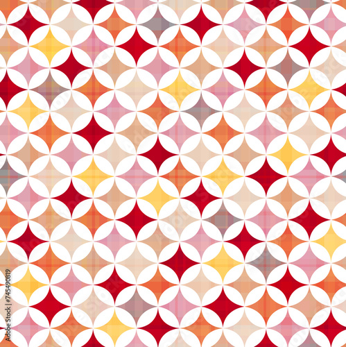 Bunte Musterdesigns für Kleidungen, Tuchformen und diverse andere Dekorationen