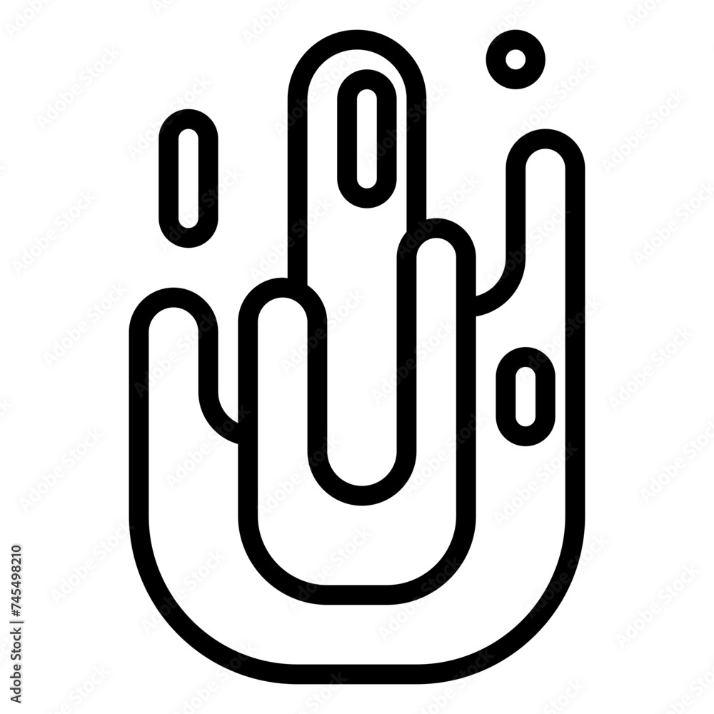 fire icon, line icon style fire icon, line icon style