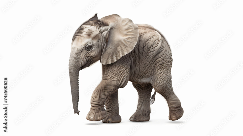 Fototapeta premium baby elephant