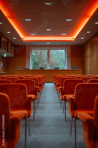 conference room with chairs © iuliia
