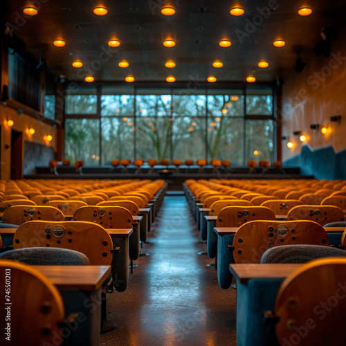 empty conference hall © iuliia