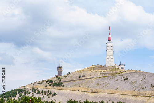 Mont Ventoux, mountain in Provence, France.