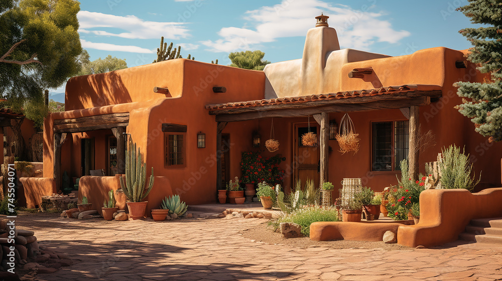 Fototapeta premium southwest style building