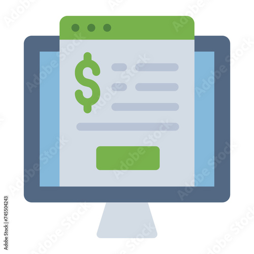 Finance Software computer icon
