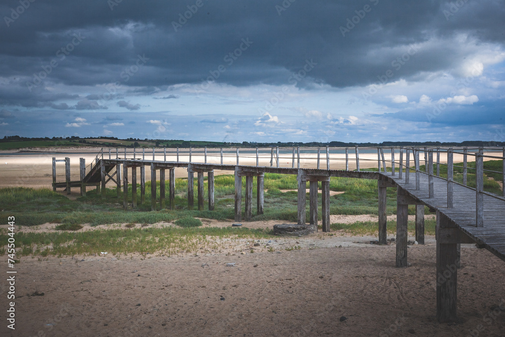 Ponton de la pointe d'Agon