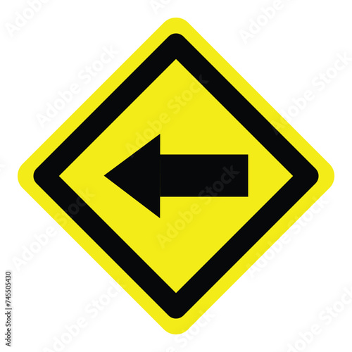 yellow left arrow road traffic warning caution sign direction icon. exclamation, hazard sign symbol logo design for web mobile isolated white background illustration Free Download yellow left arrow road traffic warning caution sign direction icon. exclamation, hazard sign symbol logo design for web mobile isolated white background illustration - GFXLoad