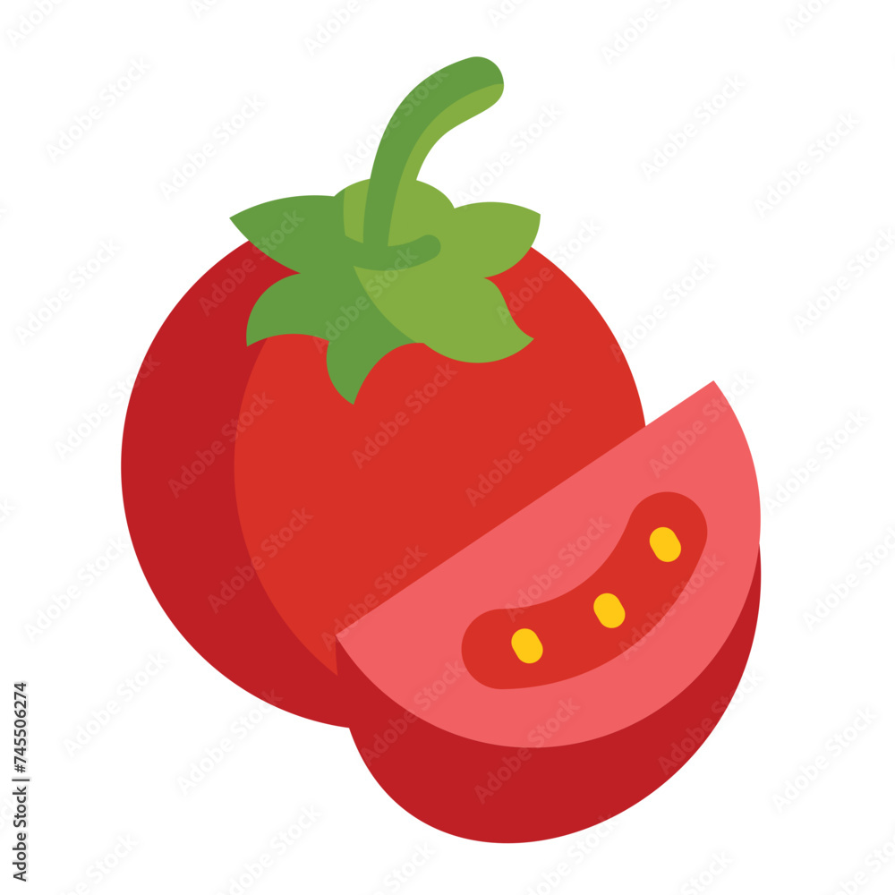 Obraz premium Tomatoes Icon