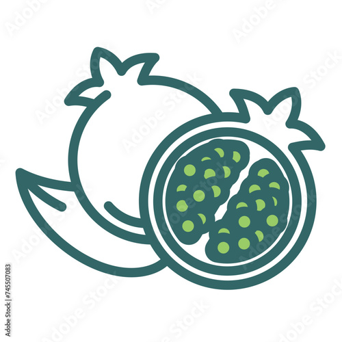 Pomegranate Icon