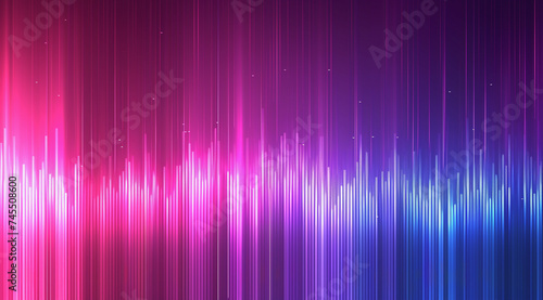 music background with colorful light lines