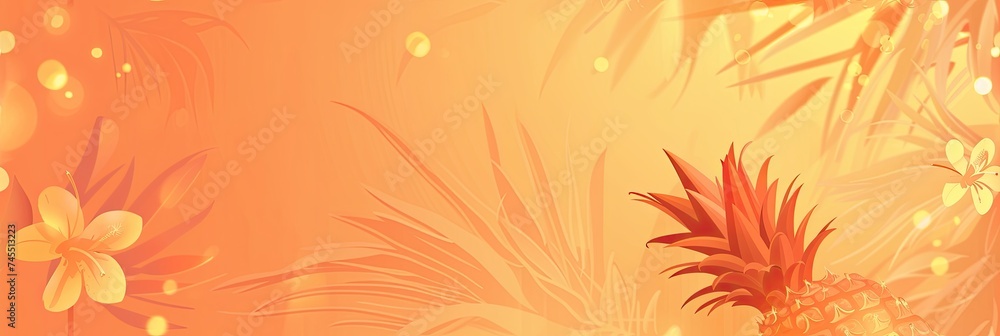 cute pineapple background cute pineapple background