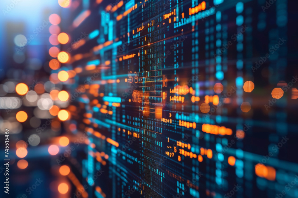 digital data technology background digital data technology background