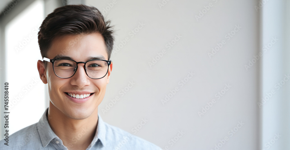 portrait of a business man smiling portrait of a business man smiling