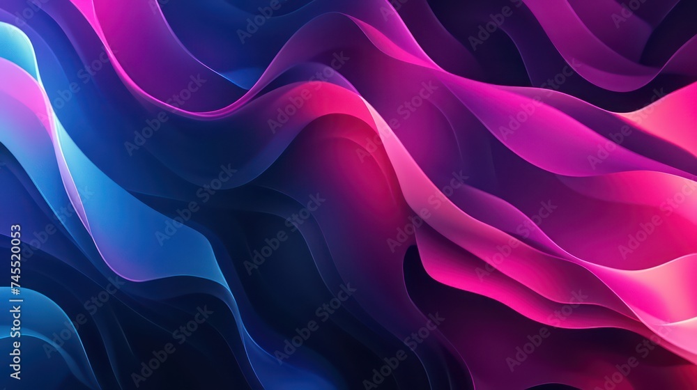An abstract background features a dynamic wave, providing a sleek and minimalist modern design.
An abstract background features a dynamic wave, providing a sleek and minimalist modern design.