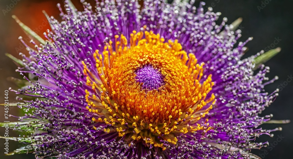 Obraz premium デジタルの花