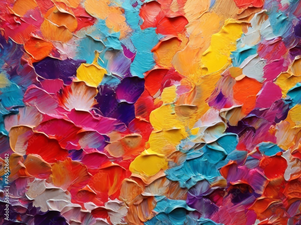 abstract colorful texture paint background