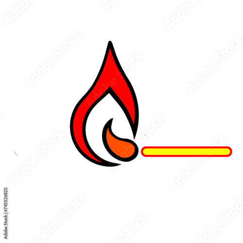 The fire burns which symbolizes a passionate spirit and work ethic