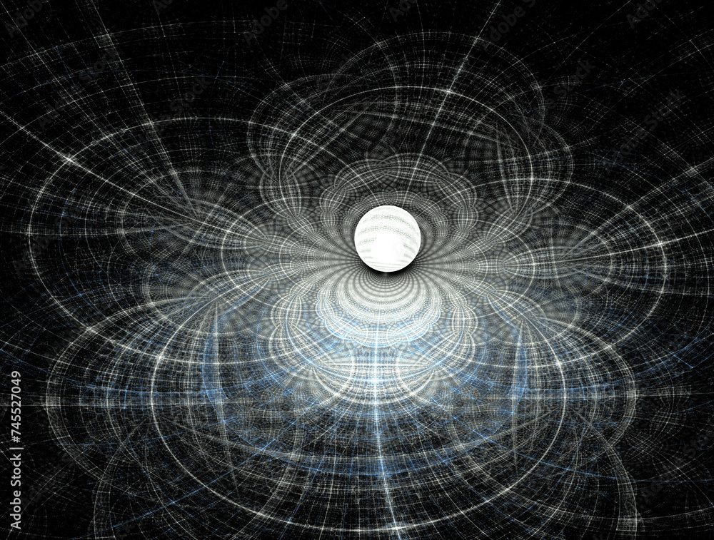 Obraz premium Imaginatory fractal abstract background Image