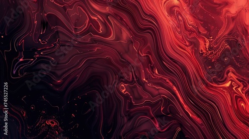 Abstract red effect background - generative ai