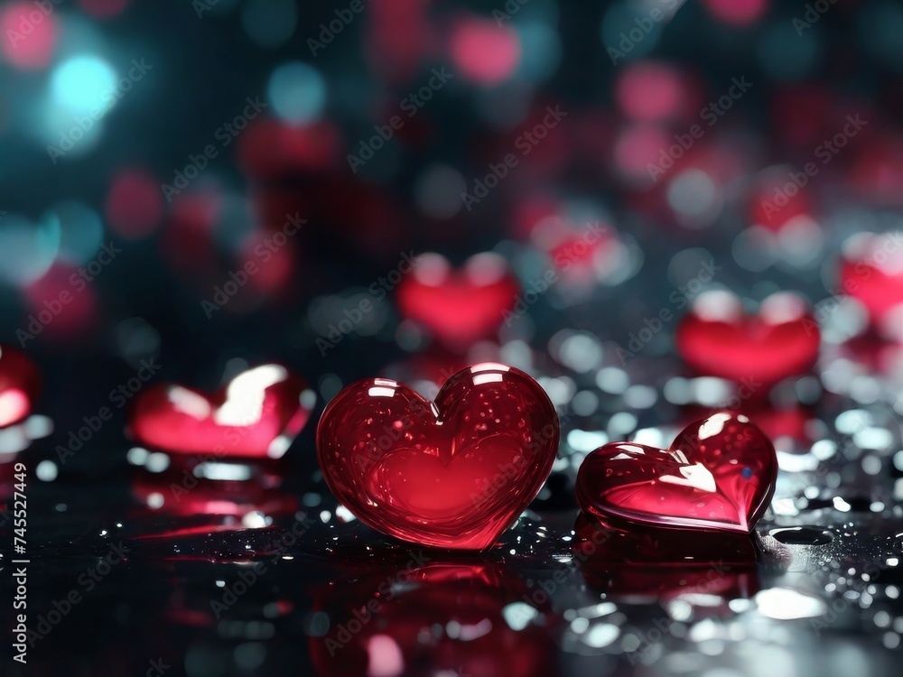 rain of glass heart falling rain of glass heart falling