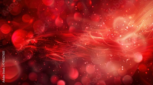Abstract red effect background - generative ai