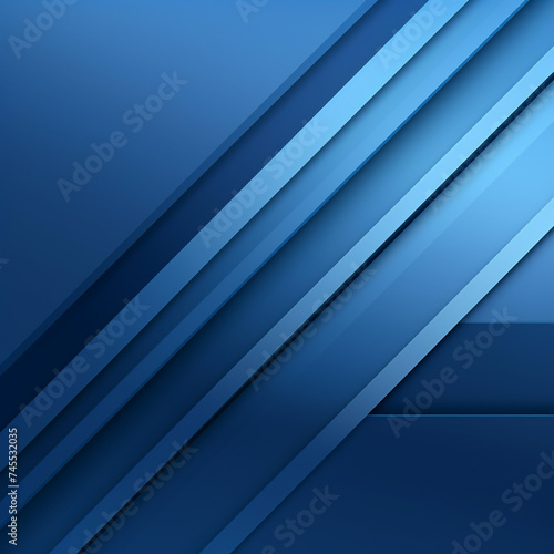 Blue abstract striped geometric design background, simple, clean.