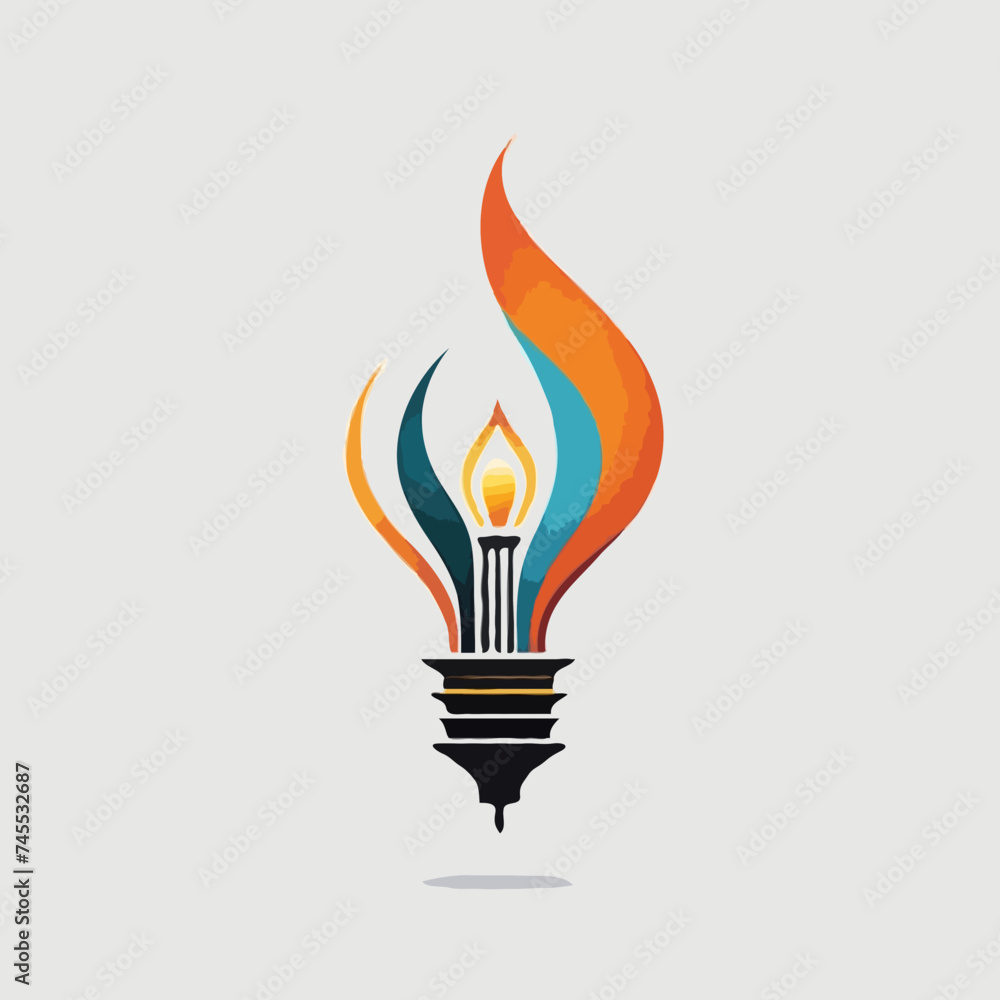 light bulb icon on white
light bulb icon on white