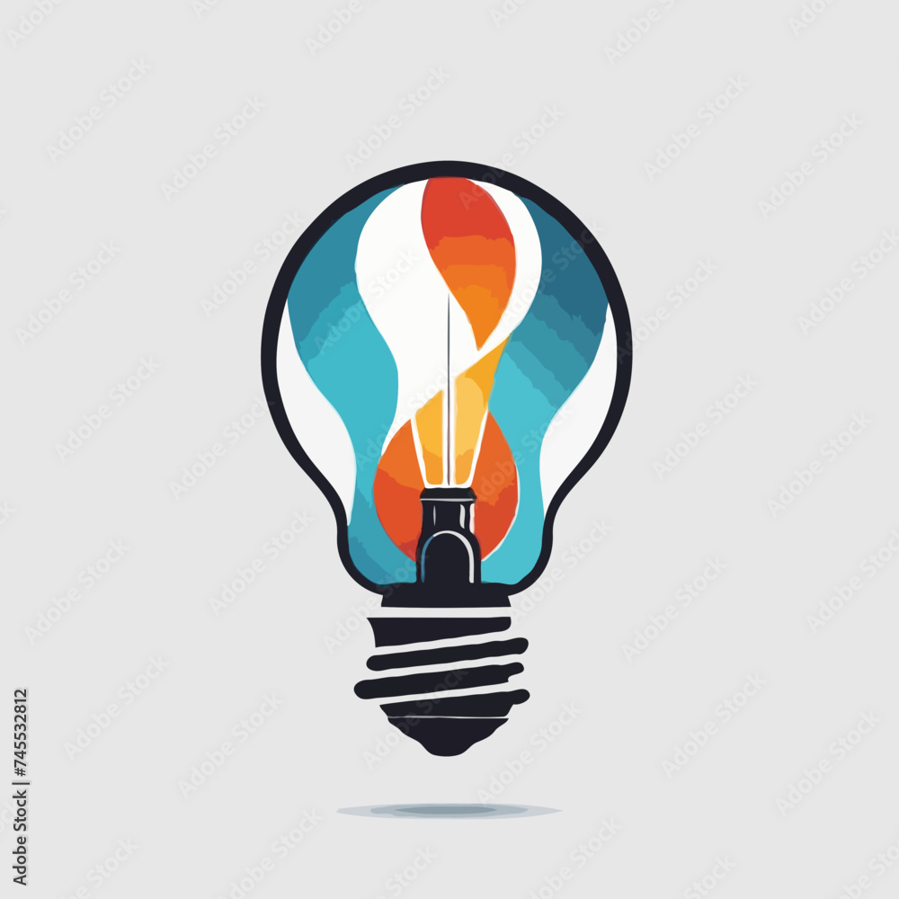 light bulb icon on white
light bulb icon on white