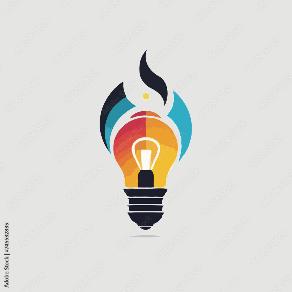 light bulb icon on white
light bulb icon on white