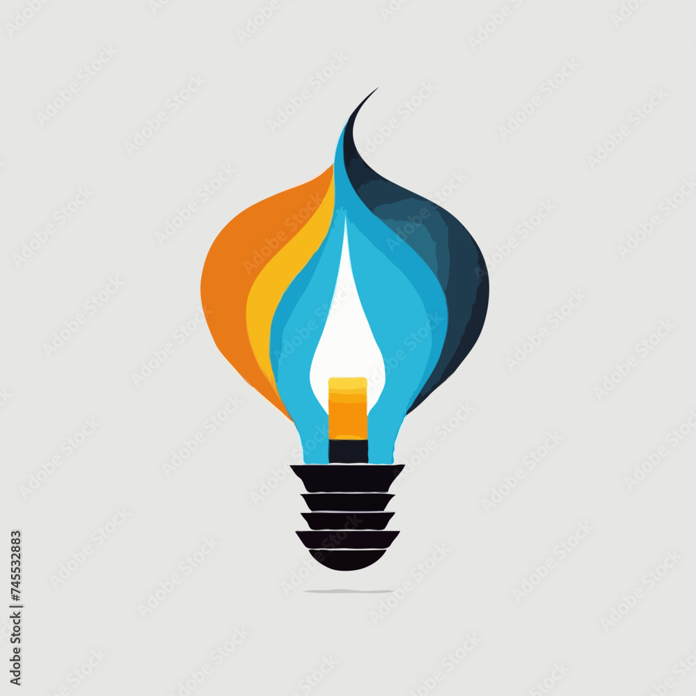 light bulb icon on white
light bulb icon on white