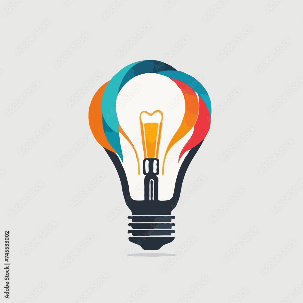 light bulb icon on white
light bulb icon on white