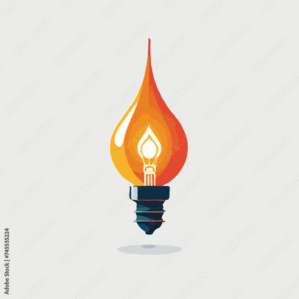 light bulb icon on white
light bulb icon on white