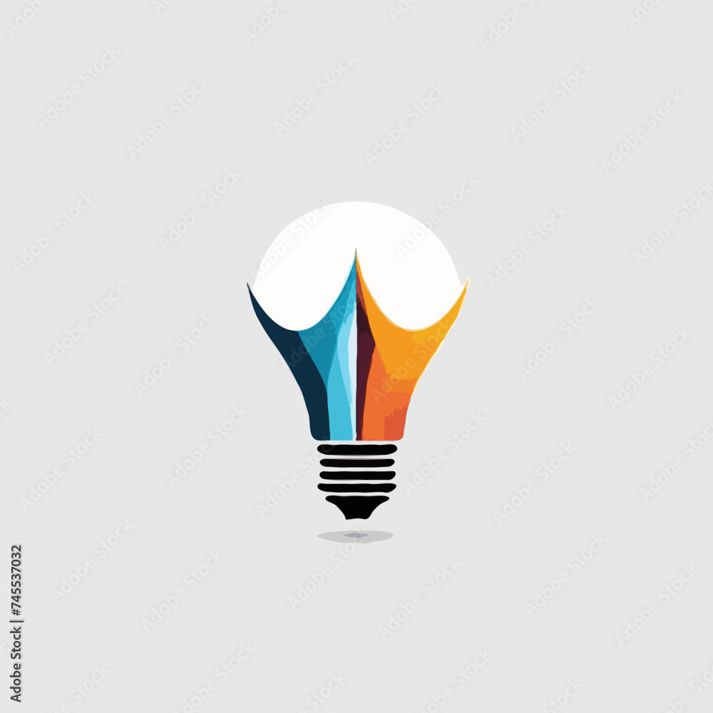 light bulb icon on white
light bulb icon on white