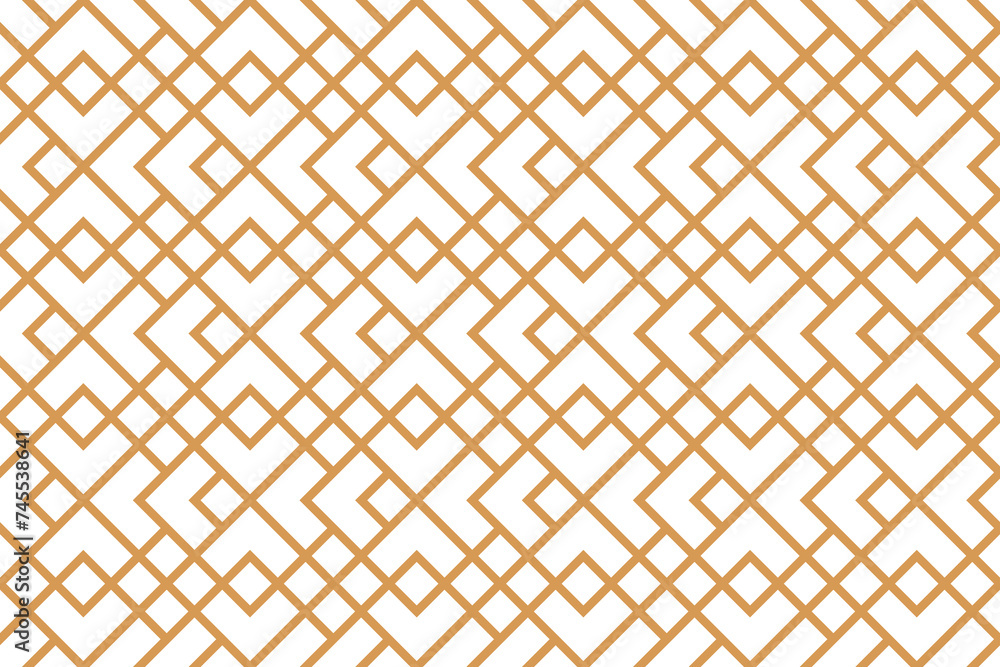 The geometric pattern with lines. Seamless vector background. White and gold texture. Graphic modern pattern. Simple lattice graphic design The geometric pattern with lines. Seamless vector background. White and gold texture. Graphic modern pattern. Simple lattice graphic design