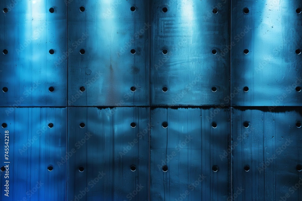 Concrete texture in a cool blue light Providing a unique and modern background for designs with an industrial chic feel Concrete texture in a cool blue light Providing a unique and modern background for designs with an industrial chic feel