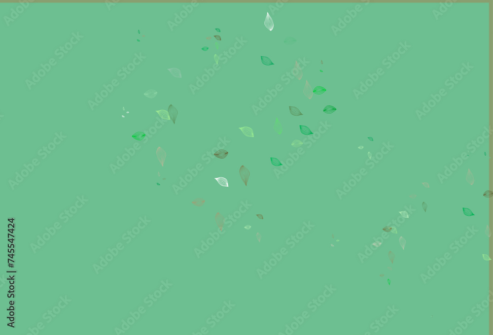 Light Green vector hand painted backdrop. Light Green vector hand painted backdrop.