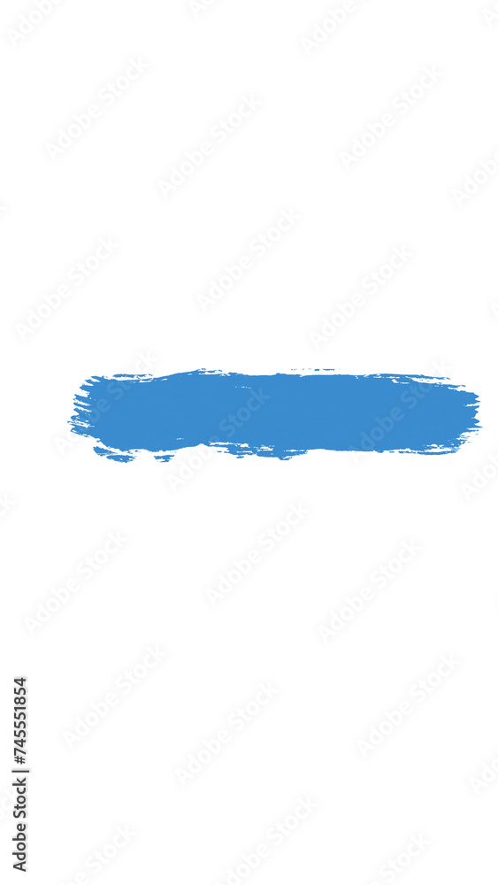 Fototapeta premium blue paint brush strokes