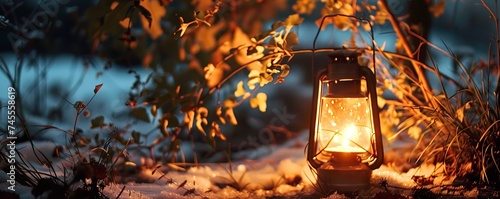 Chilly autumn nights the first whispers of winter cozy moments under the stars