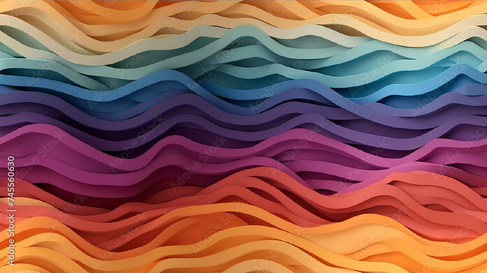 Abstract Wavy Pattern in Autumn Hues - Warm Textured Abstract Style, Seasonal Decor Concept, Perfect for Interior Wallpaper, Fabric, and Flyer Design Abstract Wavy Pattern in Autumn Hues - Warm Textured Abstract Style, Seasonal Decor Concept, Perfect for Interior Wallpaper, Fabric, and Flyer Design