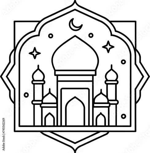 mosque vector png