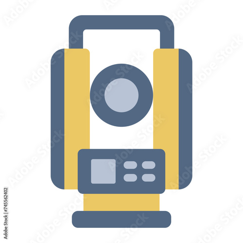 Theodolite thecnology icon