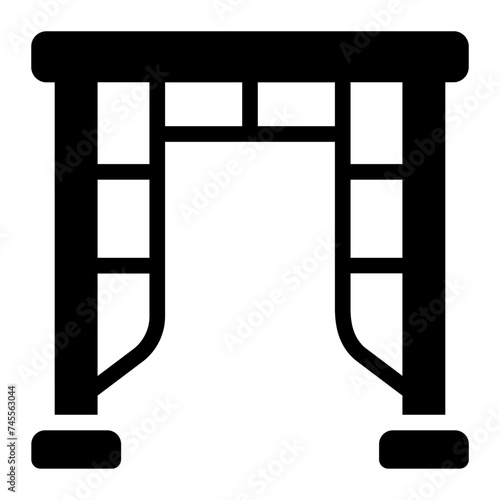 Scaffolding buid construction icon