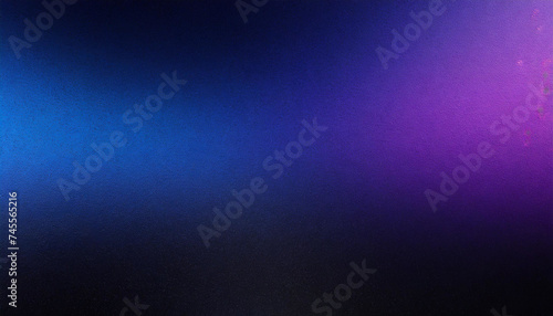Shimmering Twilight: Glowing Blue Purple Gradient on Dark