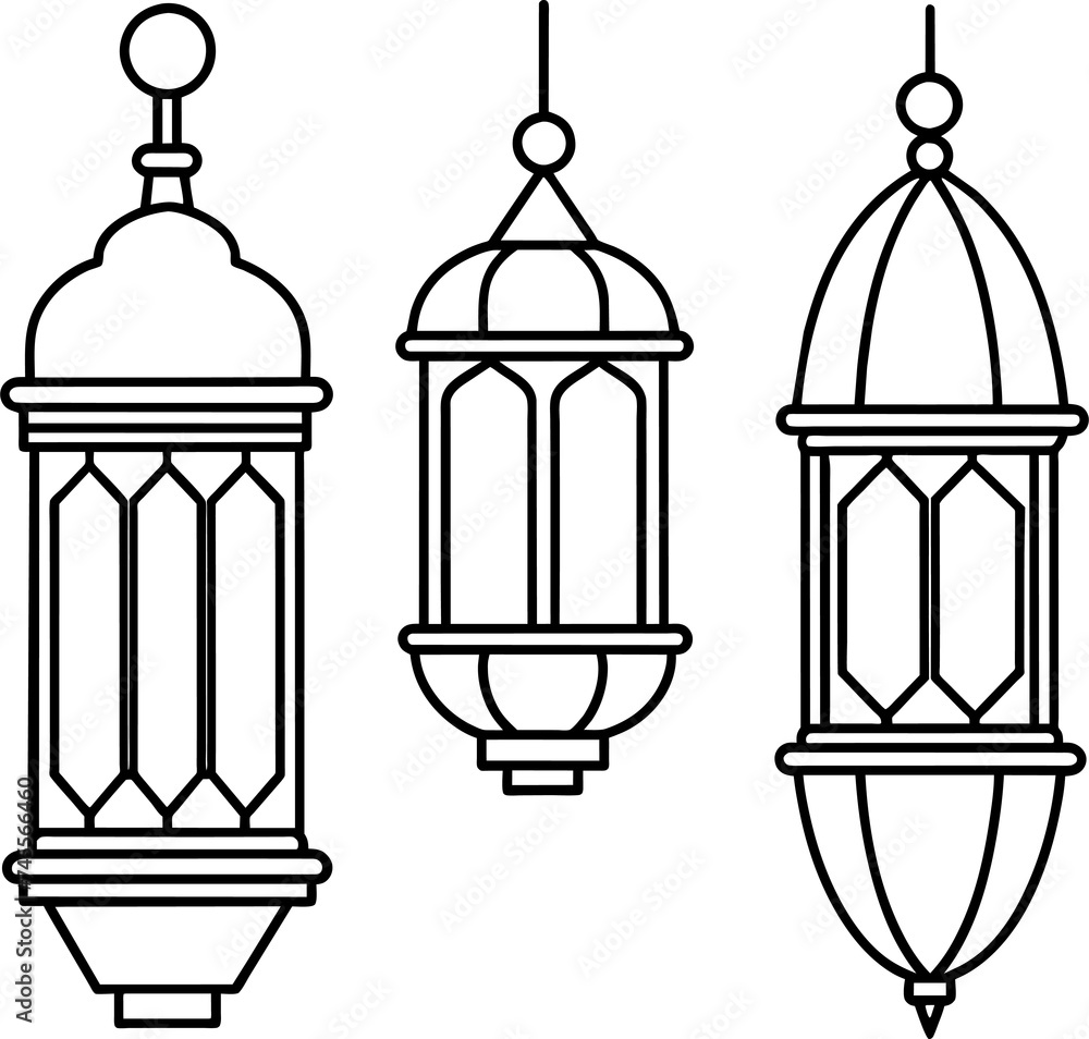 Ramadan lantern png