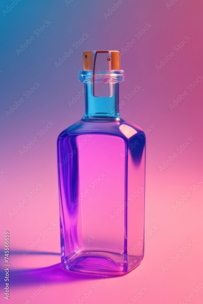 shape of a clear glass empty bottle shape of a clear glass empty bottle