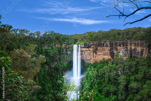 Photography Beautiful flowing River in Fitzroy water Falls in Bowral NSW Australia beautiful