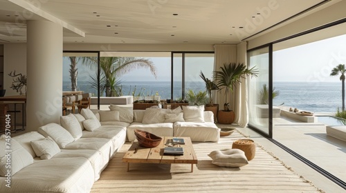 Spacious Living Room With Large Window © Yana