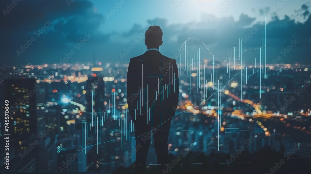 Depict the journey of investment, navigating through markets to build lasting wealth Depict the journey of investment, navigating through markets to build lasting wealth